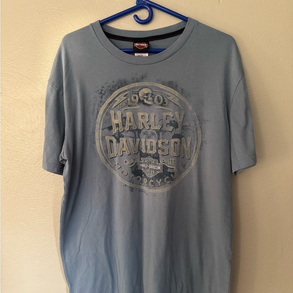 Harley-Davidson Gray Logo Tee
